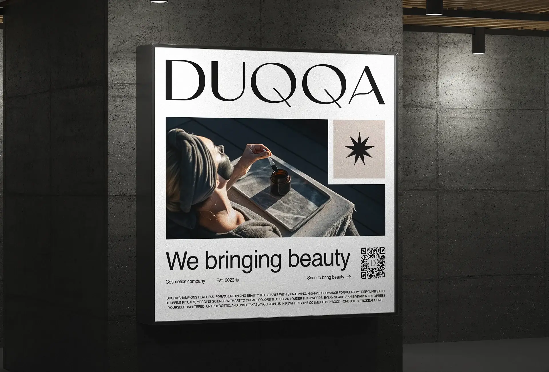 DUQQA - Разработка упаковки для бренда косметики
