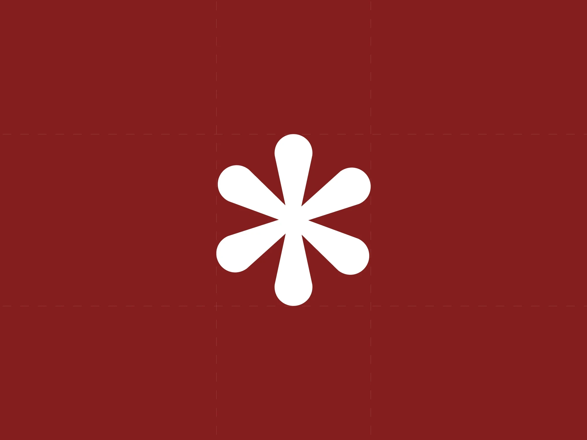Фирменный знак FAB.AGENCY на сетке построения